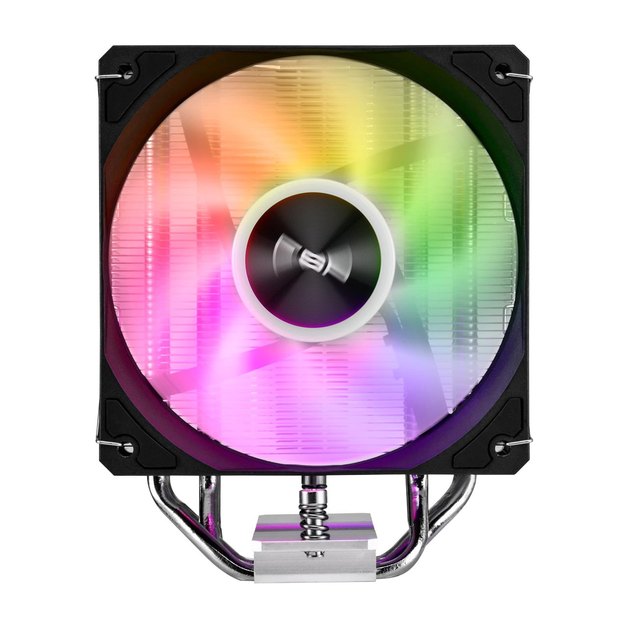 FSP NP5 ARGB CPU Cooler – Advanced Anti-Gravity Heat Pipes, Premium 120mm Fan, ARGB Lighting, Full RAM Clearance, Quiet Operation, and Latest CPU Compatibility (NP5-ARGB-120mm)