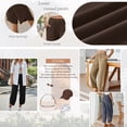 thumbnail image 3 of SUNBS Women Barrel Wide Leg Sweat Pants Soft Blend with Pockets Drawstring for Casual, 3 of 9