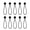 15cm, variant on Flexible Stretch Cord With Antislip Ball Tip for Secure Fastening In Sport Training Travel Gear And Daily Use