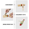 thumbnail image 3 of 2 Ensembles d'Instruments Guiro en Bois pour Enfants Débutants avec Bâtons, 3 of 6