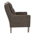 thumbnail image 2 of OSP Home Furnishings Colson Cocoa Bonded Leather Accent Chair with Solid Wood Legs, 2 of 3
