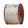 thumbnail image 2 of Cinta navideña decorativa multiusos para manualidades navideñas de 9 m Beige B, 2 of 9