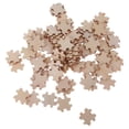 thumbnail image 1 of El Recorte De Madera De 100pcs Pega Adornos Del Rompecabezas Para Las Artes Sunnimix Formas de madera, 1 of 7