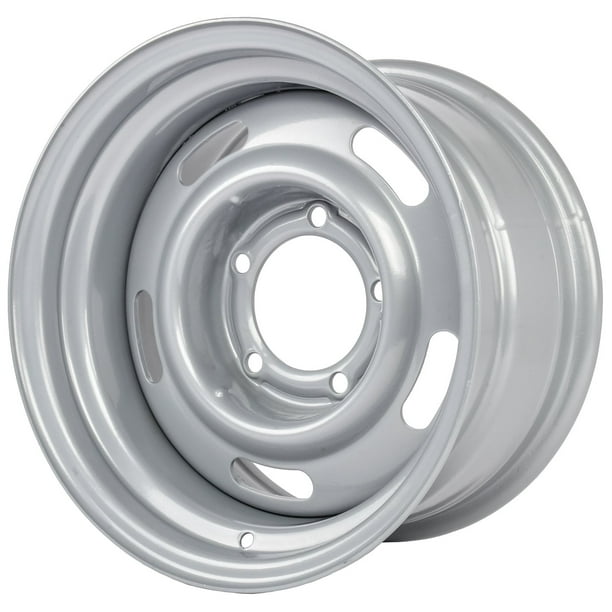 Vision Silver Rally 15x8 5x139.7 -12et Silver Wheel - Walmart.com ...