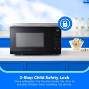 Midea Countertop Microwave Oven, 0.9 Cu Ft, 900 Watts, 11 Power Levels, Compact, Black