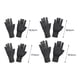 thumbnail image 5 of Guantes de compresión para artritis Skymirror, 1 par, sin dedos, para rehabilitación, terapia antiartritis, muñequera de soporte, 5 of 7