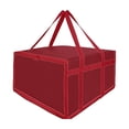 thumbnail image 2 of Bolsa térmica para pizza, ideal para comidas frías y calientes, ligera, para calentar alimentos, ideal para ir de compras, acampar o hacer picnic. XXL, 2 of 8