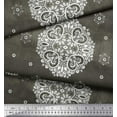 thumbnail image 3 of Soimoi polyester Crepe Fabric Mandala Decorative Print Fabric by Yard 42 Inch Wide, 3 of 3
