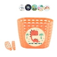 thumbnail image 5 of Bike Basket for Boy and Girls, Waterproof Plastic Handlebars Bike Baskets for Teen Kids Bike and Kids Tricycles, 5 of 9