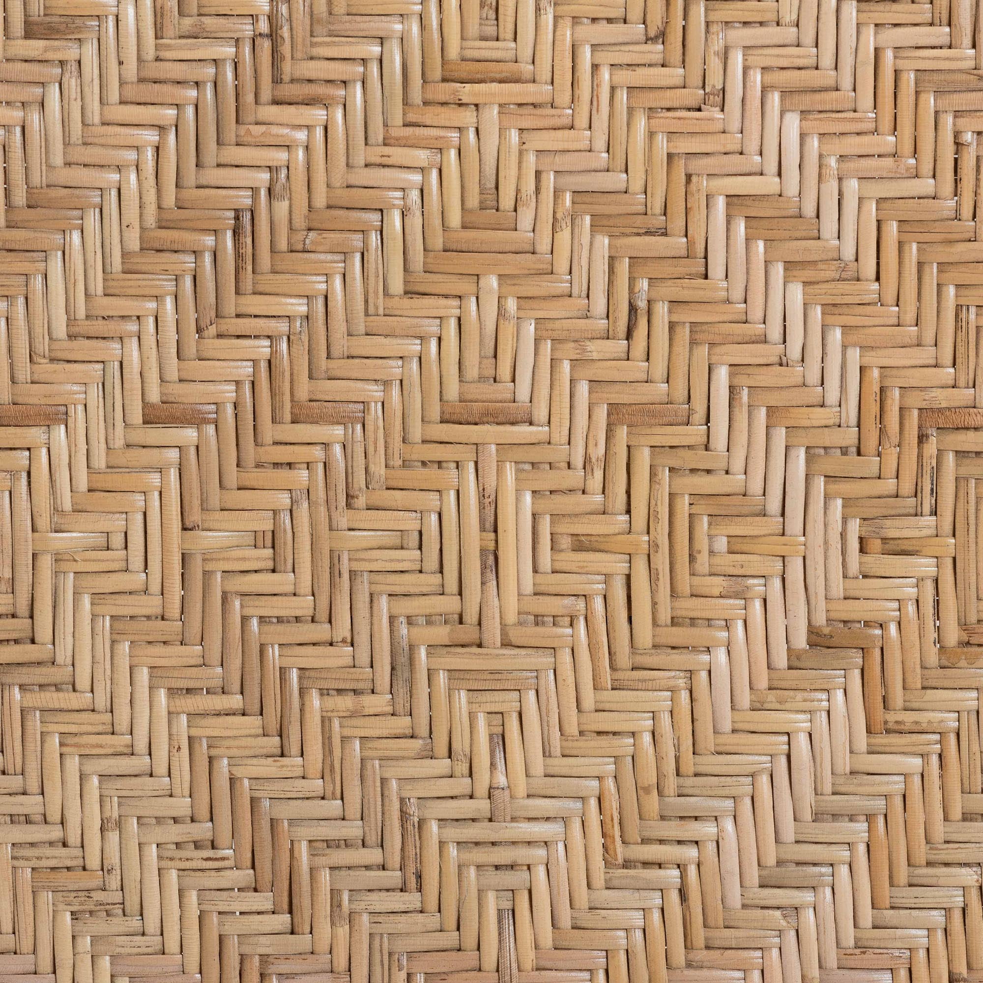 bali & pari Ayana Rattan Mid-Century Dining Chair, Natural Brown