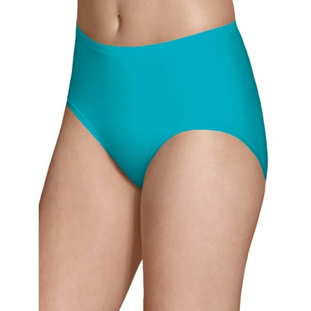 Fruit of the Loom Women's Breathable Micro-Mesh Low Rise Briefs, 6 Pack