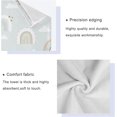 thumbnail image 4 of Coolnut Cute Rainbows Bathroom Towel Set of 3 with Hand Towel, Wash Cloths & Bath Towel, Extra Aborbent Soft Towels Set Decor for Bathing Home Shower Wash cloth, 4 of 7