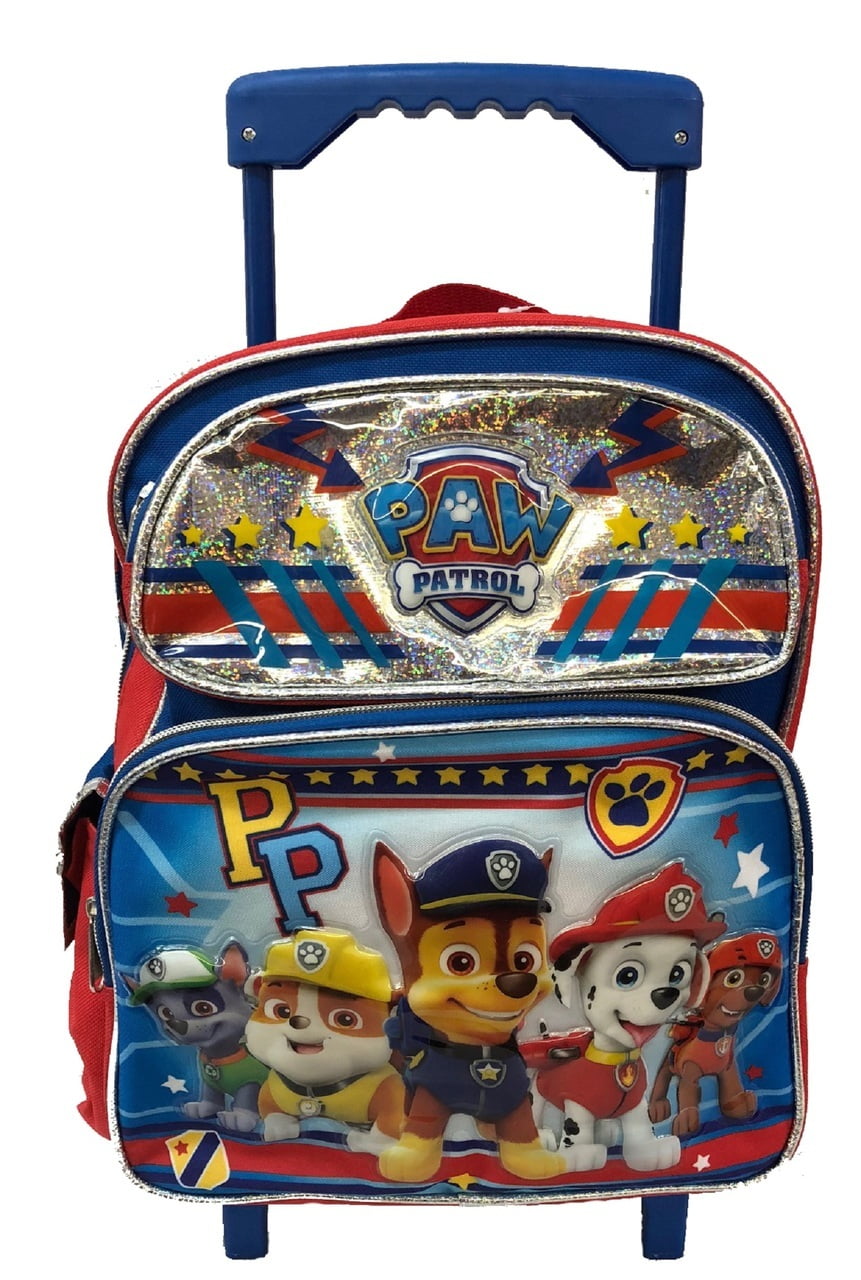 paw patrol rolling backpack