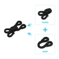 thumbnail image 4 of Uxcell 68pcs Iron Sewing Hooks and Eye Closures 23 mm Long for Bra Clothing Trousers Skirt Sewing DIY Craft, Black, 4 of 6