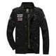 thumbnail image 2 of Chaquetas estilo militar del ejército, abrigo ajustado, chaquetas de invierno informales para hombre, chaquetas abrigadas de alta calidad para hombre, chaquetas de la Fuerza Aérea de EE. UU., 2 of 5