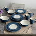 thumbnail image 7 of Noritake Colorwave Blue 16-Piece Rim Dinnerware Set, Service for 4, 7 of 7