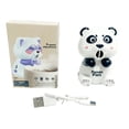 thumbnail image 2 of Cooling Clip-On Mini Fan for Cup & Bowl, Portable Plastic Clip On Beverage Cooling Fan, USB Rechargeable Cute Elephant Red Panda Desktop Chiller Fan (Panda), 2 of 7