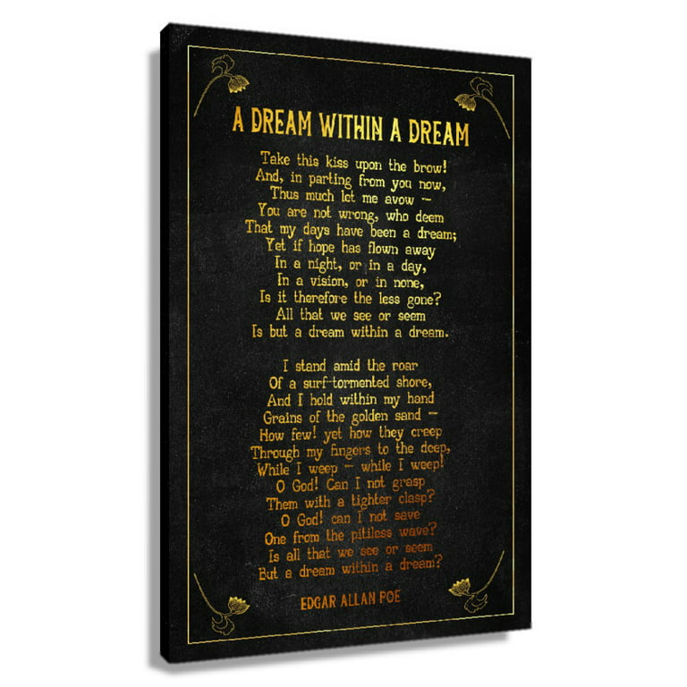 A Dream Within A Dream - A Dream Within A Dream Poem by Edgar Allan Poe
