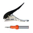 thumbnail image 5 of 2Pcs Plier Card Hole Punch Set With Countersink Drill Punches Woodworking Tool, 5 of 9