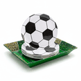 thumbnail image 2 of Juego Botanero Cancha de Fútbol Mundial 31.7 cm con 6 Platos de Plástico Balón 25.4 cm Reutilizable, 2 of 9