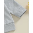 thumbnail image 6 of Luethbiezx Adorable Thanksgiving Outfits for Toddler Boys: Letter Print Sweatshirts and Long Pants, 6 of 9