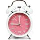 thumbnail image 1 of 4 inch Loud Alarm Clock for Heavy Sleepers,Non-Ticking Silent,Night Backlight,Battery Operated,Twin Bell Basic Clock for Wake-up, 1 of 5