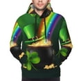 thumbnail image 5 of Bingfone St. Patrick'S Day4 Men'S Drawstring Hoodie Long Sleeve Pocket Sweatshirts-Large, 5 of 9