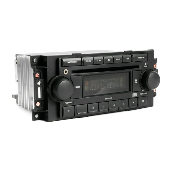 Restored 04-10 Chrysler AM FM CD Upgraded w Aux Input for iPhone Android REF P05091710AE (Refurbished)