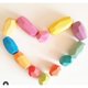 thumbnail image 2 of Apilamiento de madera Building Stones Rompecabezas Desarrollo temprano Kid Toy 10 piezas de color del arco perfke Juguetes de bloques de madera del arco iris, 2 of 9