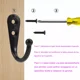 thumbnail image 4 of Gancho Perchero Colgador Pared Organizador 50 Pcs, 4 of 8