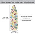 thumbnail image 5 of HELLHERO Owls Ironing Board Cover, Soft Ironing Board Cover, Non Stick Scorch and Stain Resistant Standard Size 15x54 Inch with Elastic Edges, 5 of 5