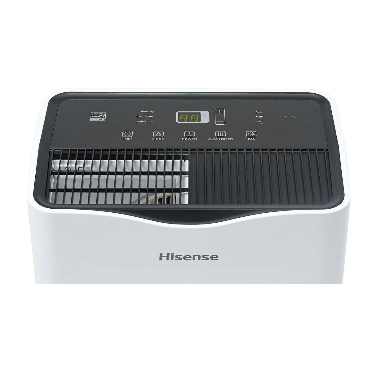 Restored Hisense 35 pt 3000 sq ft Dehumidifier in White - Energy Star Certified (Refurbished)