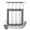 Black White, variant on No Hook Shower Curtain, Yellow Greek Key Shower Curtains for Bathroom with See Through Top Window, Geometric Greece Ancient Farmhouse Geo Waterproof & Washable Bath Curtain 60"x72"
