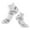 White, variant on Tittly Slouch Socks Low Cut Socks Men's Sweat Absorbing And Sports And Leisure Low Top Shallow Mouth Seasonal Short Socks Cotton Socks Cute Socks Black One Size