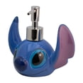 thumbnail image 3 of Dispensador de Cerámica para Jabón Líquido Recargable, Colección Disney Clásicos, Cabeza Stitch 3D, Capacidad 200 Ml con Caja Regalo, 3 of 9