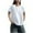 White, variant on Uaswgudfs Women's Casual Classic Crew Neck Loose Fit Wool Short Sleeve Blouse Top