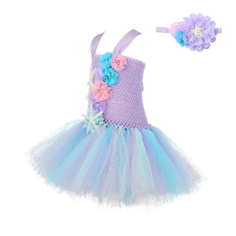 crochet headband tutu dress Crochet Baby Dress & Headband 0-3 Months