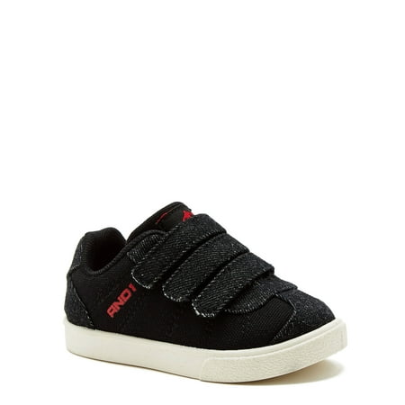 And1 Boys Casual Triple Strap Raven Sneaker (Best Sneakers For Jumping)