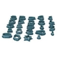 thumbnail image 4 of Coupe-Bougies en Argile, 142 Pcs Kit de Fabrication de Boucles d'Oreilles en Argile Bleu Foncé, Coupe-Bougies de Précision, 4 of 8