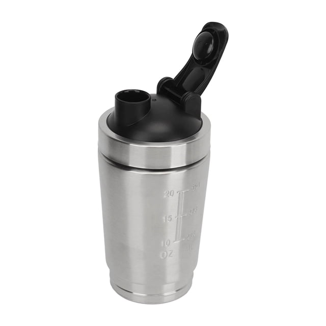 Coctelera De Proteínas, Botella Agitadora De Buen Sellado Portátil De Acero Inoxidable Para Preentrenamiento