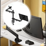 LeeQinersw Adjustable Monitor Arm with Laptop Tray Stable Laptop Mount Stand for Laptop B