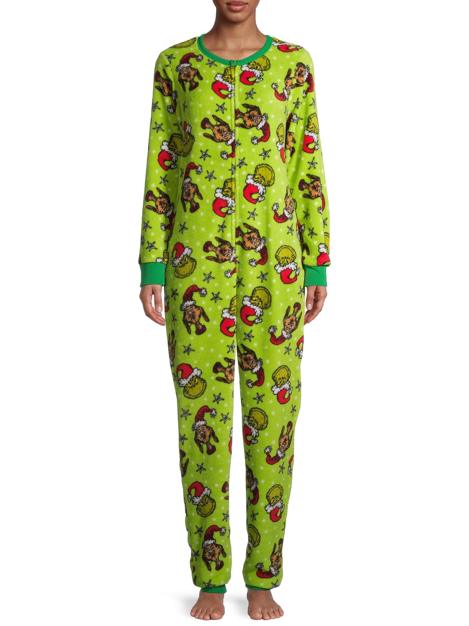 Women's the grinch pajamas hotsell
