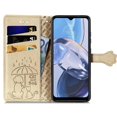 thumbnail image 3 of Funda Cartera FOXDOCK para MOTO E22 4G , Flip PU con Relieve de Gatos y Perros, Tarjetero y Soporte, 3 of 6