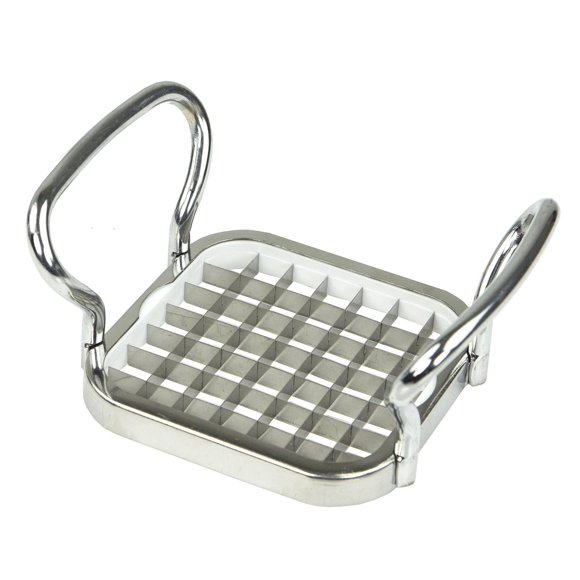 Cortador de Freír Francés Home Basics Plateado Acero Inoxidable
