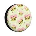 thumbnail image 2 of Balery Avocado Lovers Tire Covers - Tough Tire Wheel Protector for Truck, SUV, Trailer, Camper, RV -14 inch, 2 of 8