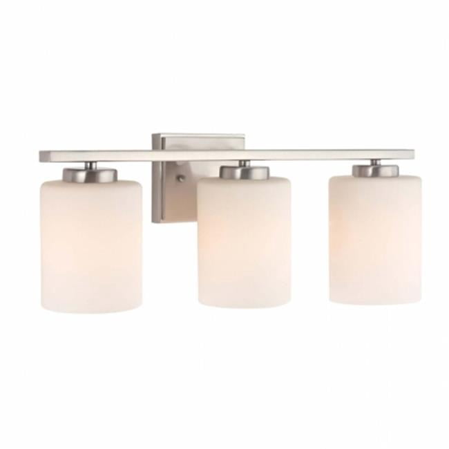 Efficient Lighting EL-250-03-313 Luminaire de Coiffeuse Intérieur, Verre Blanc