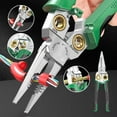 thumbnail image 4 of 8 in 1 wire stripper, wire stripper with voltage tester, multifunctional electrician pliers, durable wire stripping tool, crimping and cutting pliers, 4 of 8