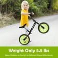 thumbnail image 5 of Costway Kids Balance Bike No Pedal Training Bicycle w/ Adjustable Handlebar & Seat Black, 5 of 9
