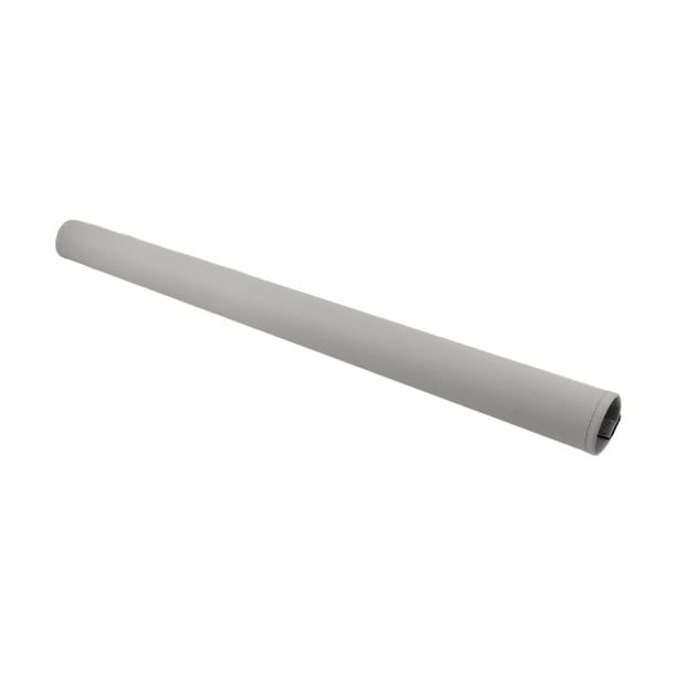 Funda protectora para pasamanos de barra, resistente al desgaste, de cuero sintético PU para Pilates Reformer. Gris medio