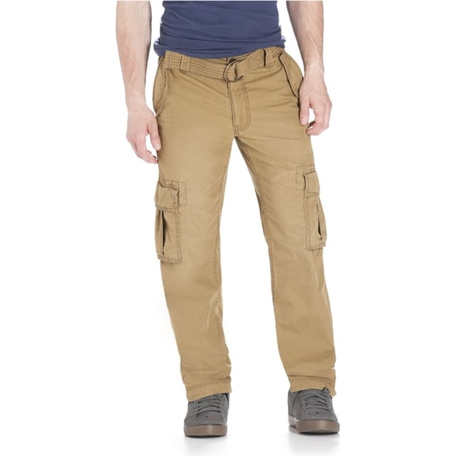 Pantalones Cargo Casual Aeropostale para Hombre Marrón 30W x 32L